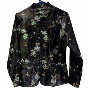𝅺MANDARIN satin shirt